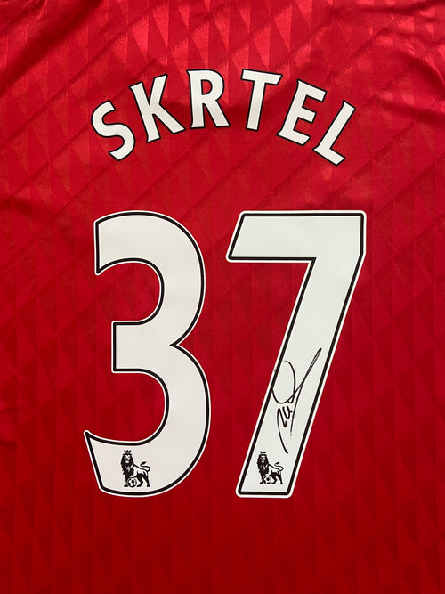 Podpísaný futbalový dres – Martin Škrtel (Liverpool 10/12)