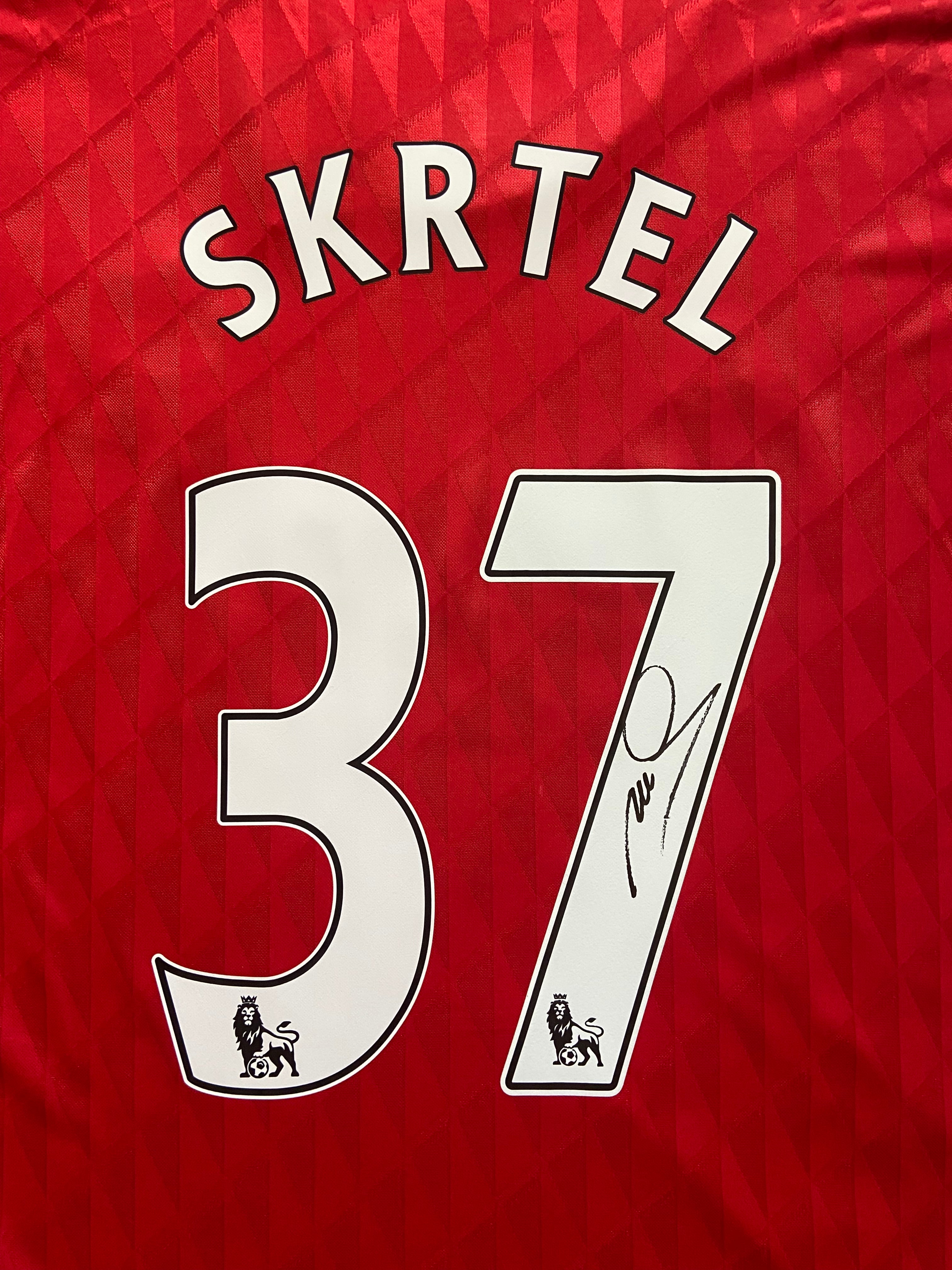 Podpísaný futbalový dres – Martin Škrtel (Liverpool 10/12)