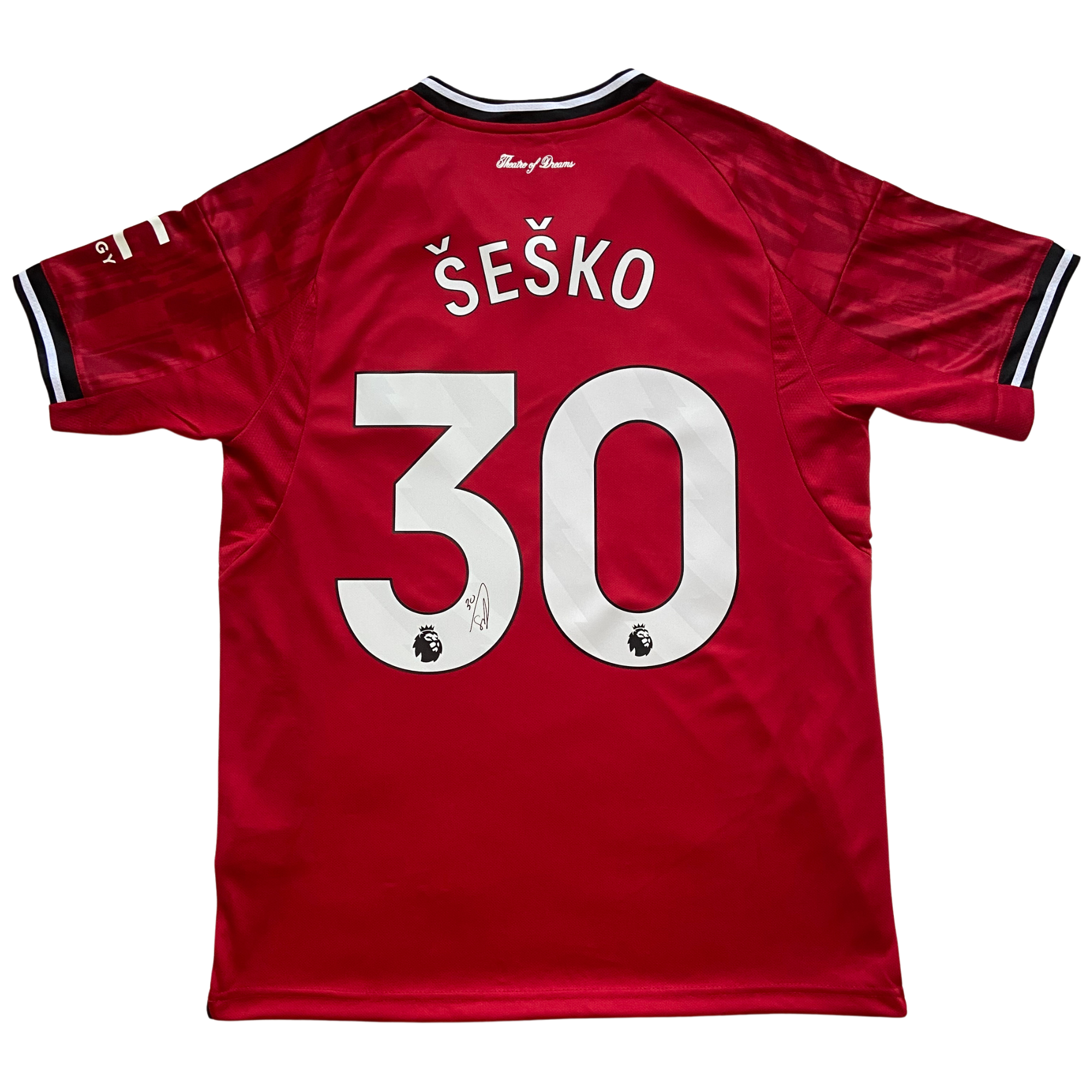 Podpísaný futbalový dres – Benjamin Šeško (Manchester United 25/26)
