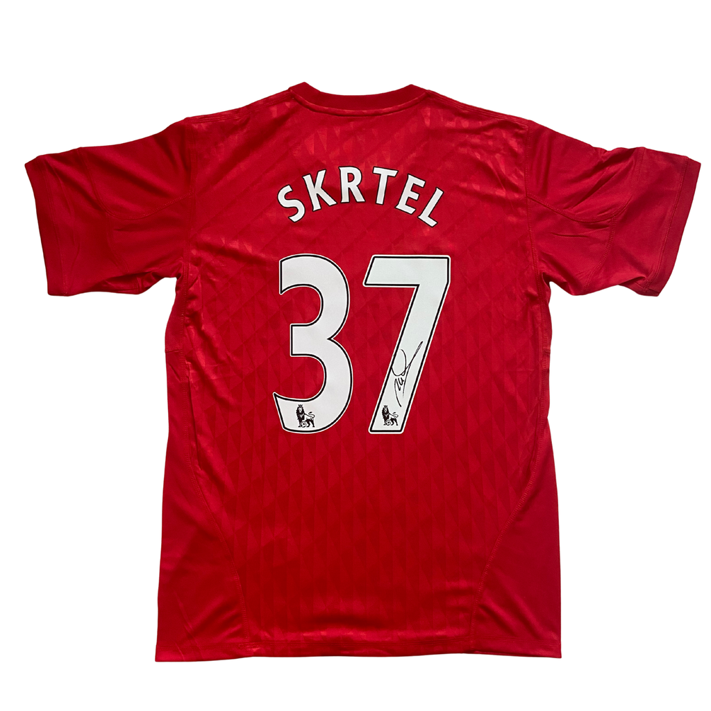 Podpísaný futbalový dres – Martin Škrtel (Liverpool 10/12)